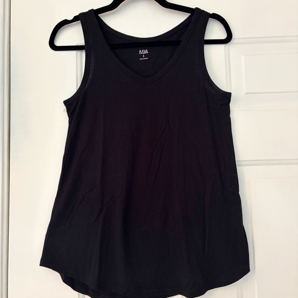 A.n.a Black Sleeveless Top